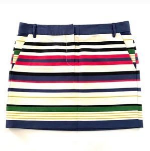 J. CREW NAUTICAL MINI SKIRT